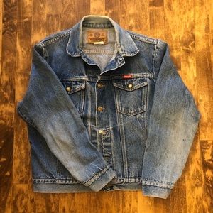 Perfectly Worn Wrangler Denim Jacket (Medium)